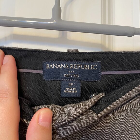 Grey Banana Republic Petite Pants - Picture 2 of 3